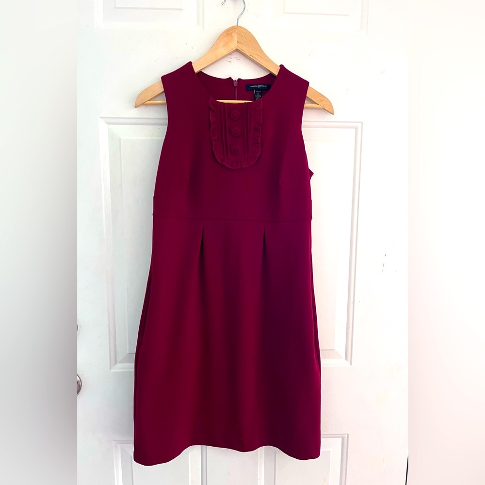 Banana Republic Red Dress Size 2